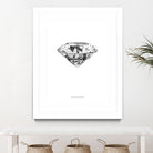 Diamonds are Forever II by TypeLike on GIANT ART - multicolor floral/still life; novelty