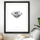 Diamonds are Forever II by TypeLike on GIANT ART - multicolor floral/still life; novelty