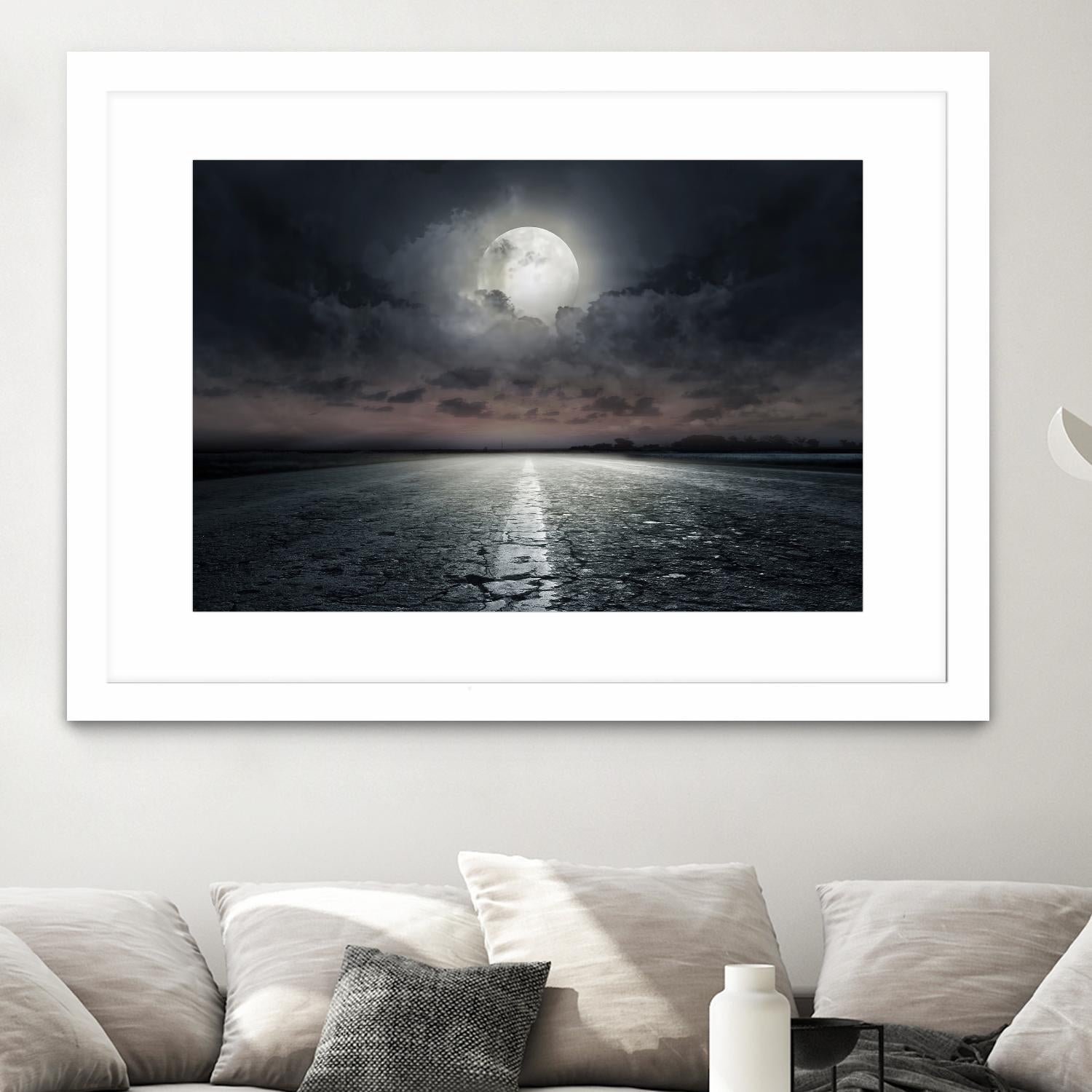 Moon by PhotoINC Studio on GIANT ART - multicolor photography; landscapes