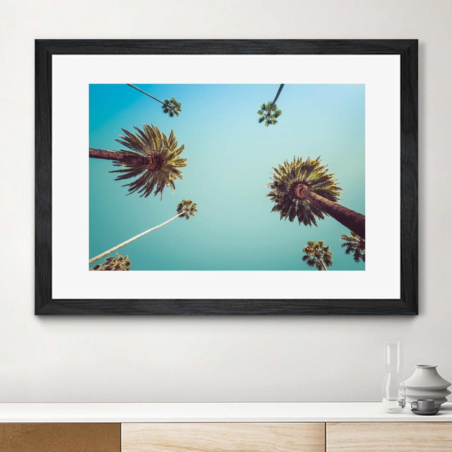 Palms by PhotoINC Studio on GIANT ART - multicolor photography; landscapes