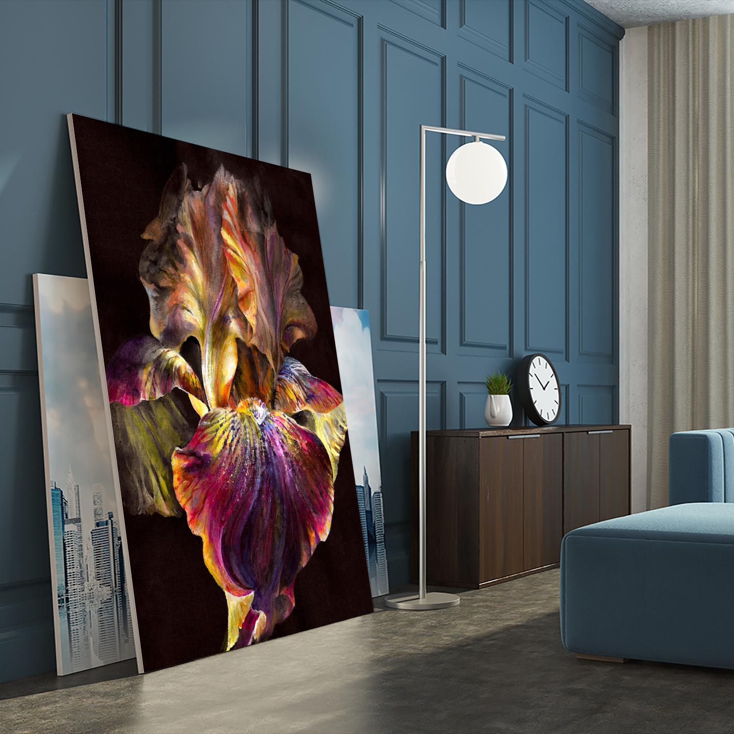Iris by PhotoINC Studio on GIANT ART - multicolor photography; floral/still life