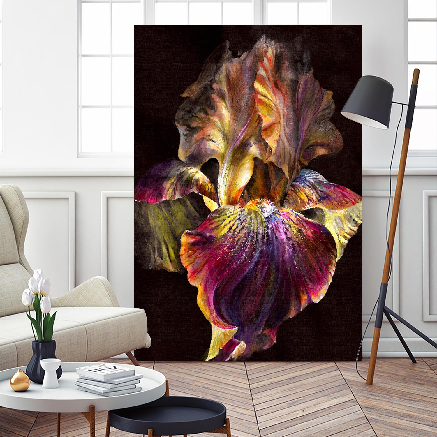 Iris by PhotoINC Studio on GIANT ART - multicolor photography; floral/still life