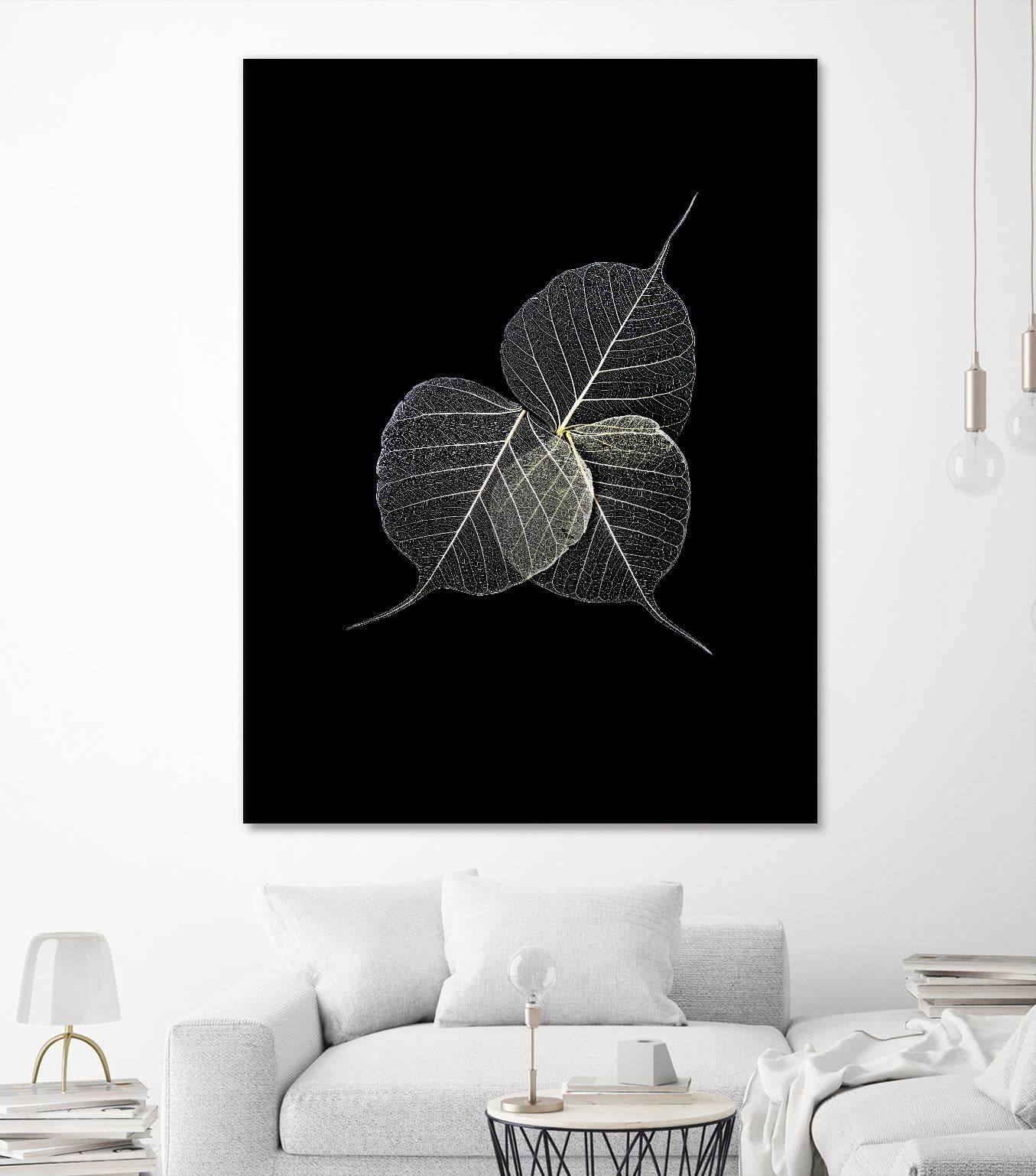 Dark Leaves by Incado on GIANT ART - multicolor photography; floral/still life