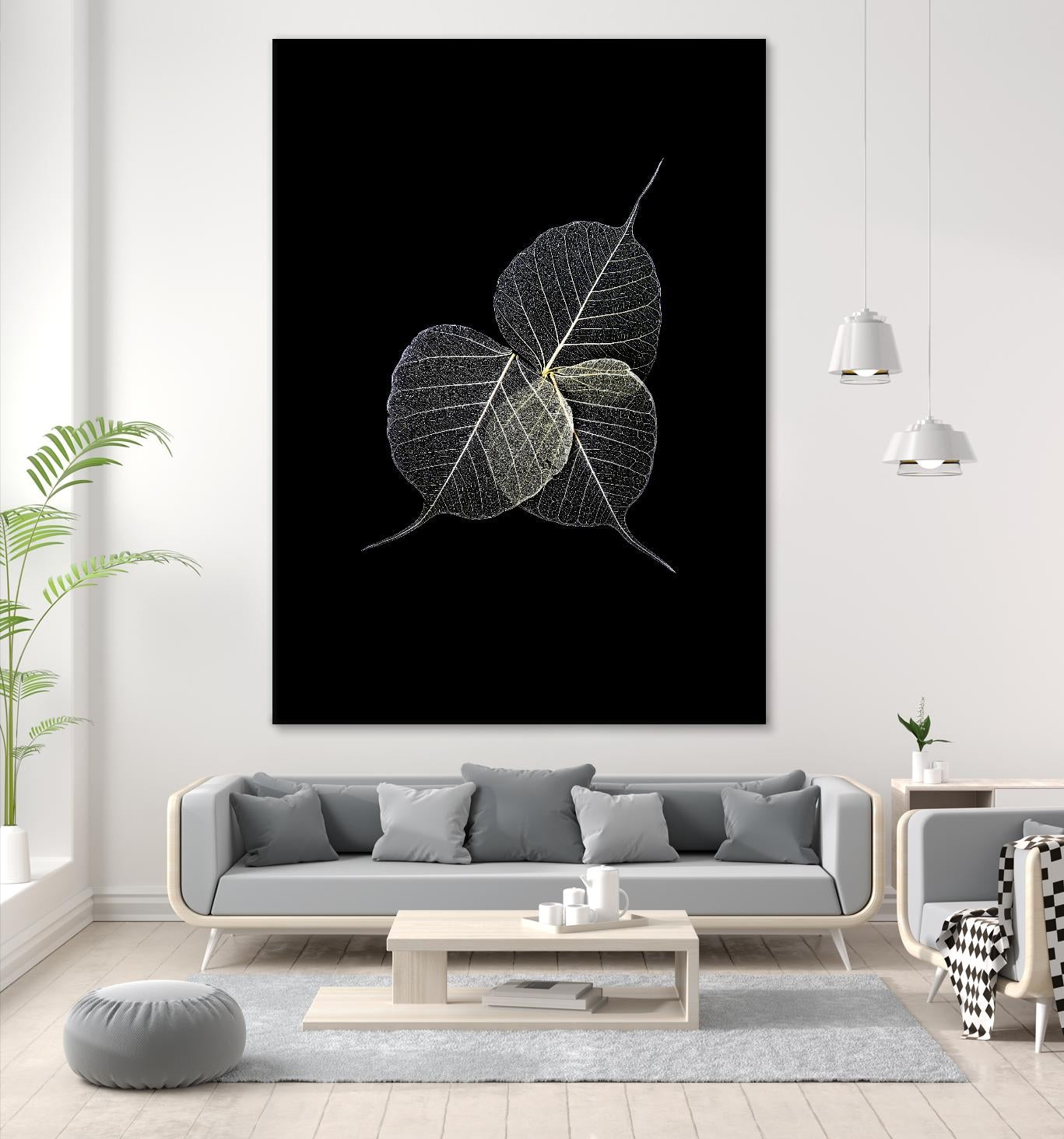 Dark Leaves by Incado on GIANT ART - multicolor photography; floral/still life