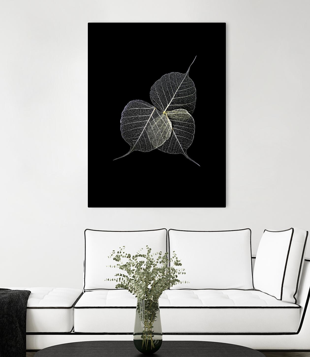 Dark Leaves by Incado on GIANT ART - multicolor photography; floral/still life