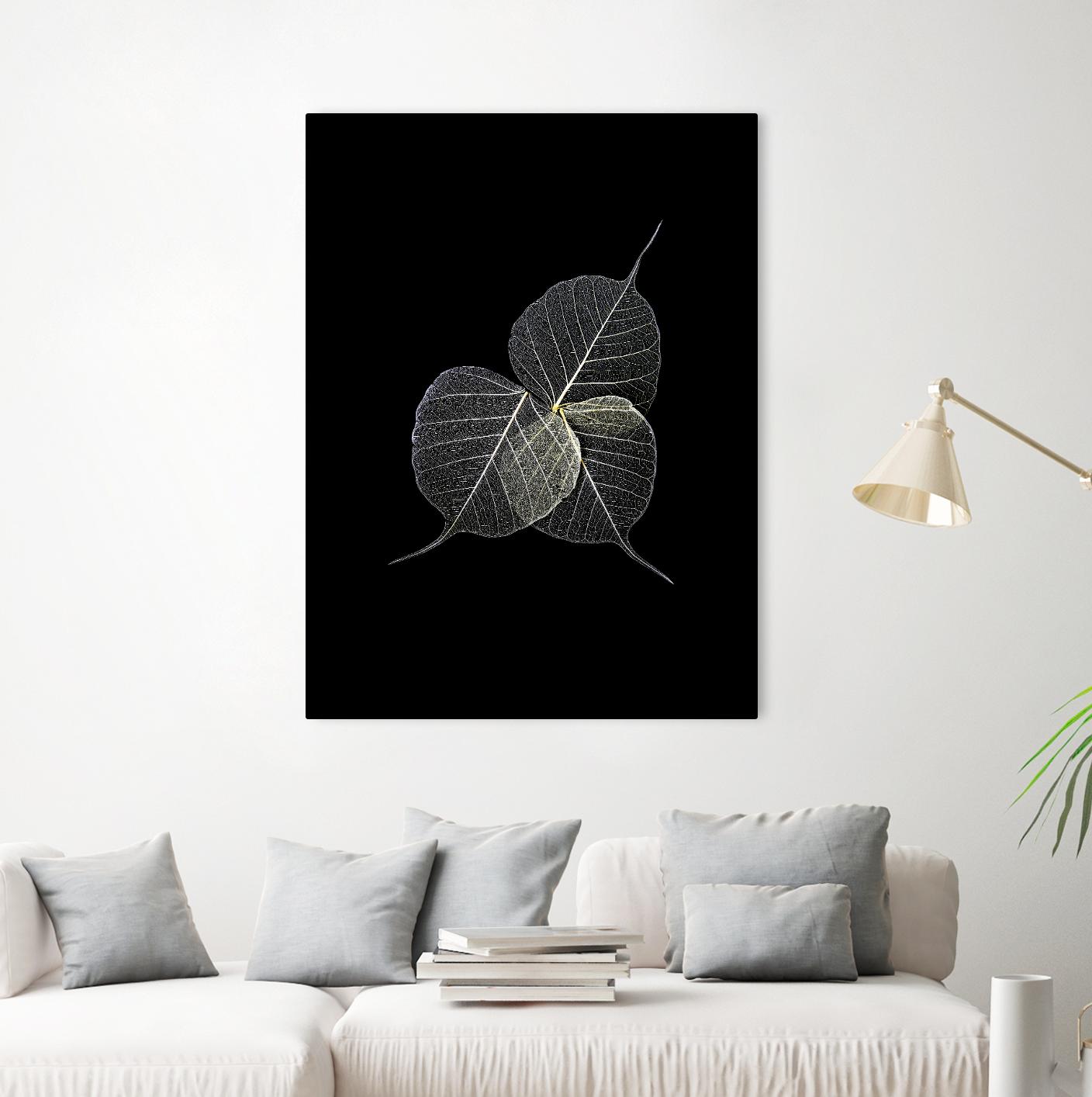 Dark Leaves by Incado on GIANT ART - multicolor photography; floral/still life