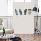 Feather 11 by Incado on GIANT ART - multicolor floral/still life