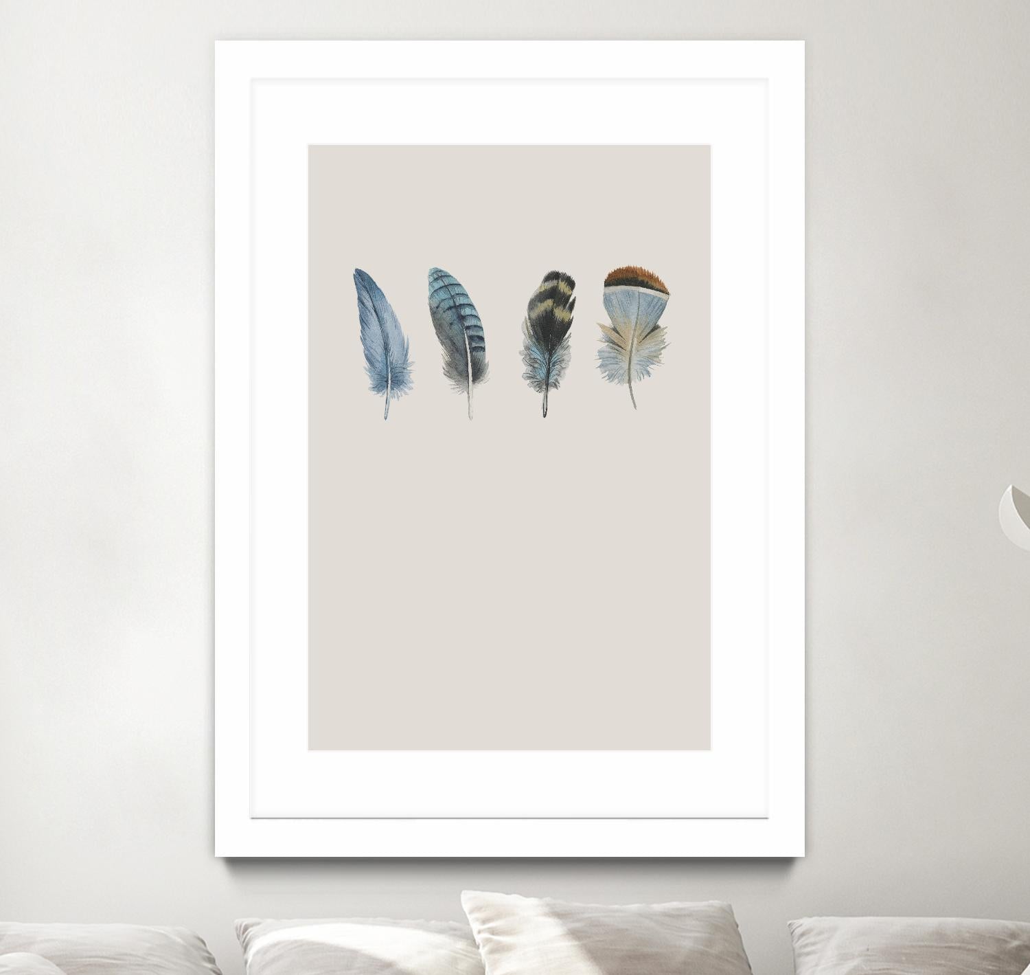 Feather 11 by Incado on GIANT ART - multicolor floral/still life