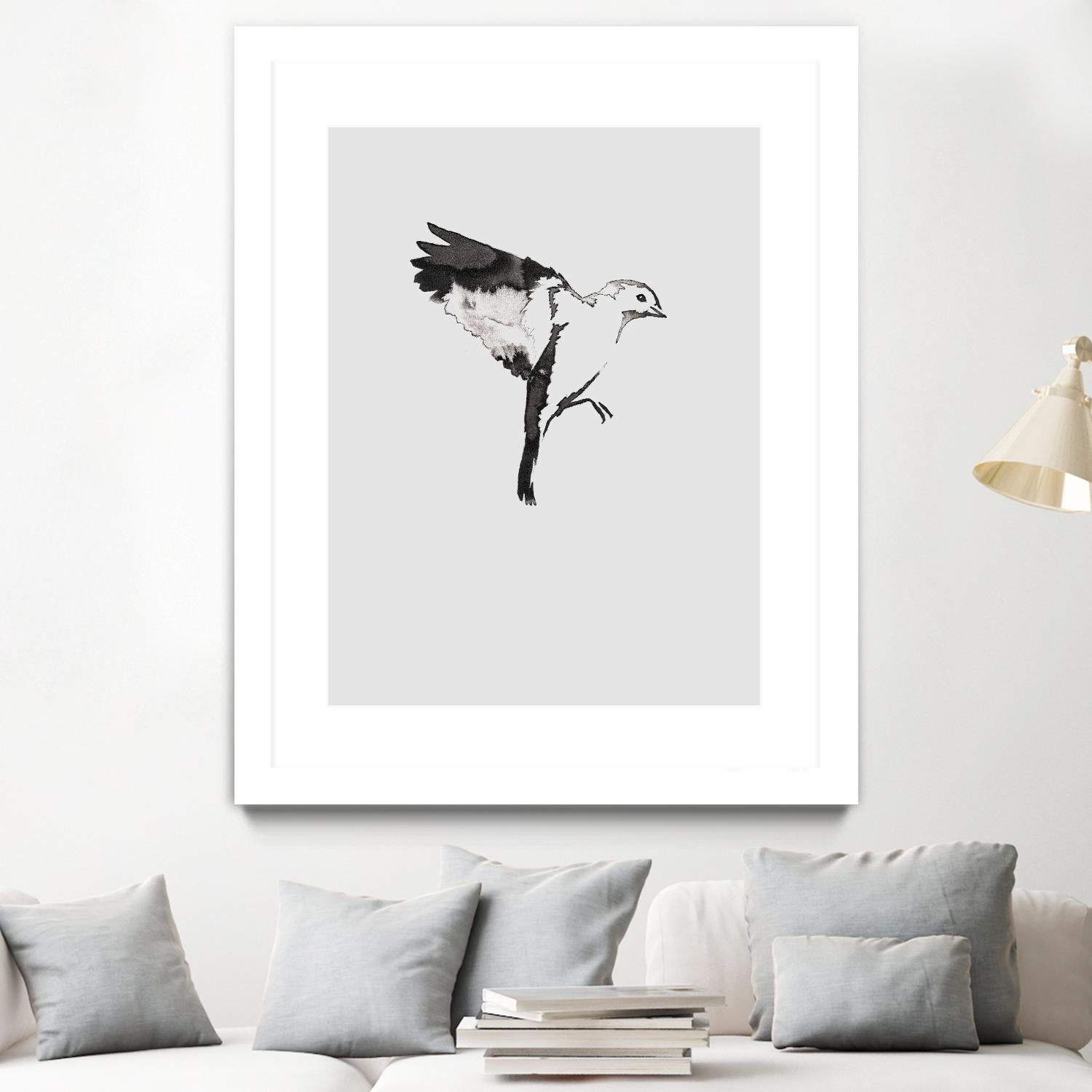 Flying Bird I by Incado on GIANT ART - multicolor animals