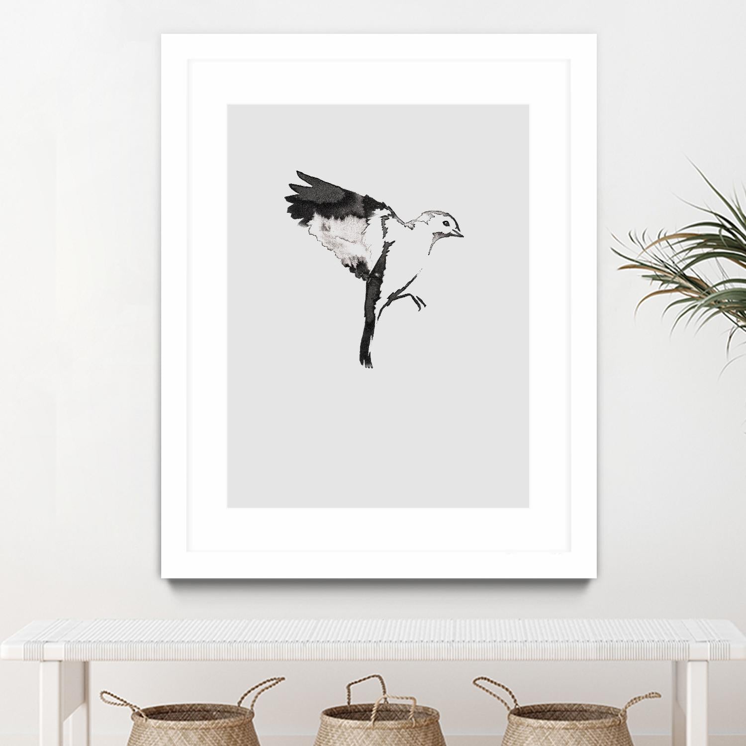 Flying Bird I by Incado on GIANT ART - multicolor animals