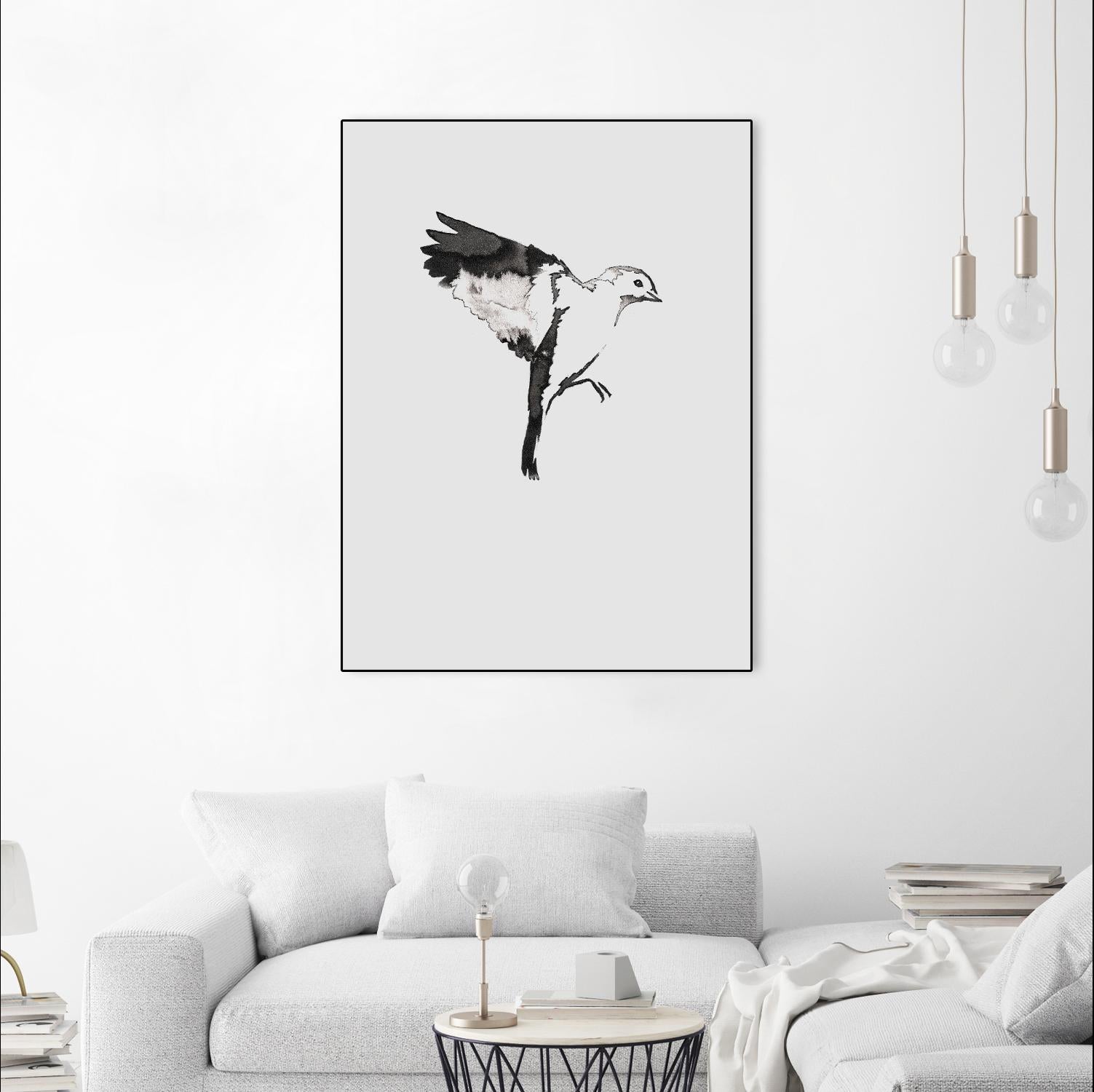 Flying Bird I by Incado on GIANT ART - multicolor animals