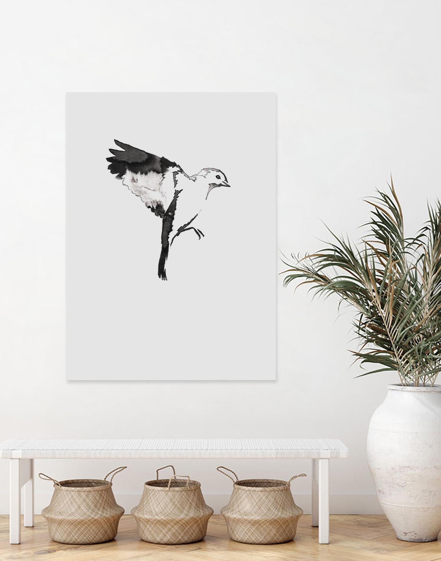 Flying Bird I by Incado on GIANT ART - multicolor animals