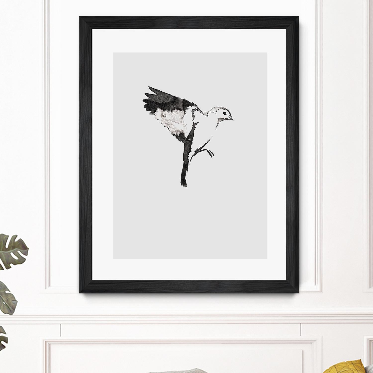 Flying Bird I by Incado on GIANT ART - multicolor animals