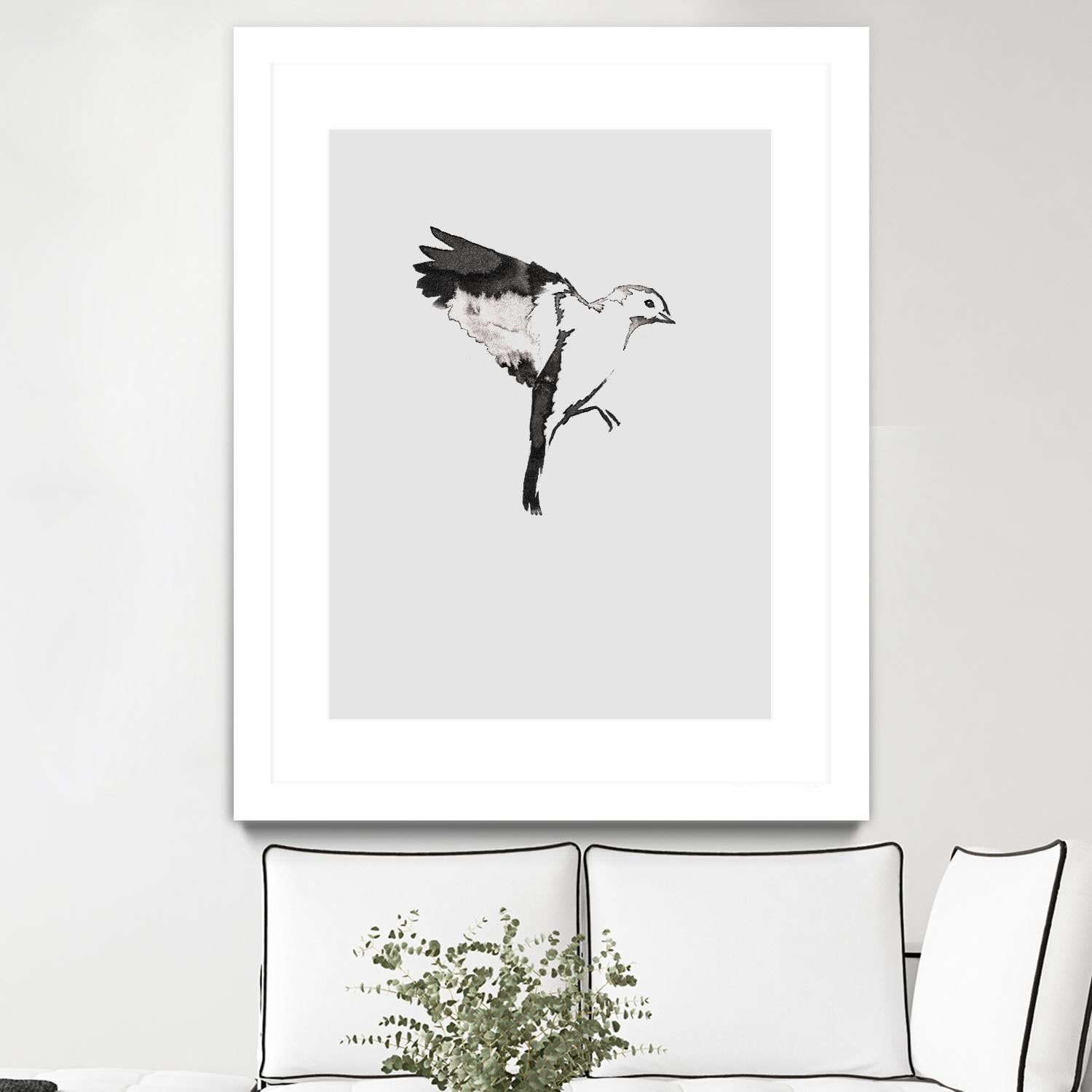 Flying Bird I by Incado on GIANT ART - multicolor animals