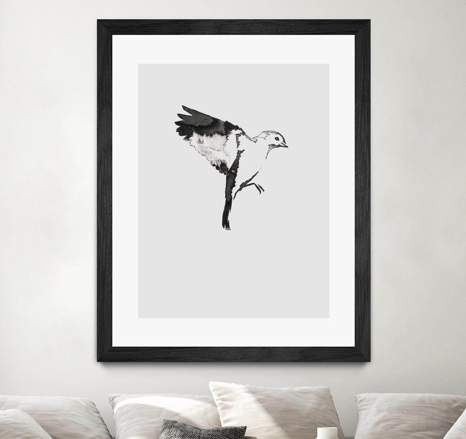 Flying Bird I by Incado on GIANT ART - multicolor animals