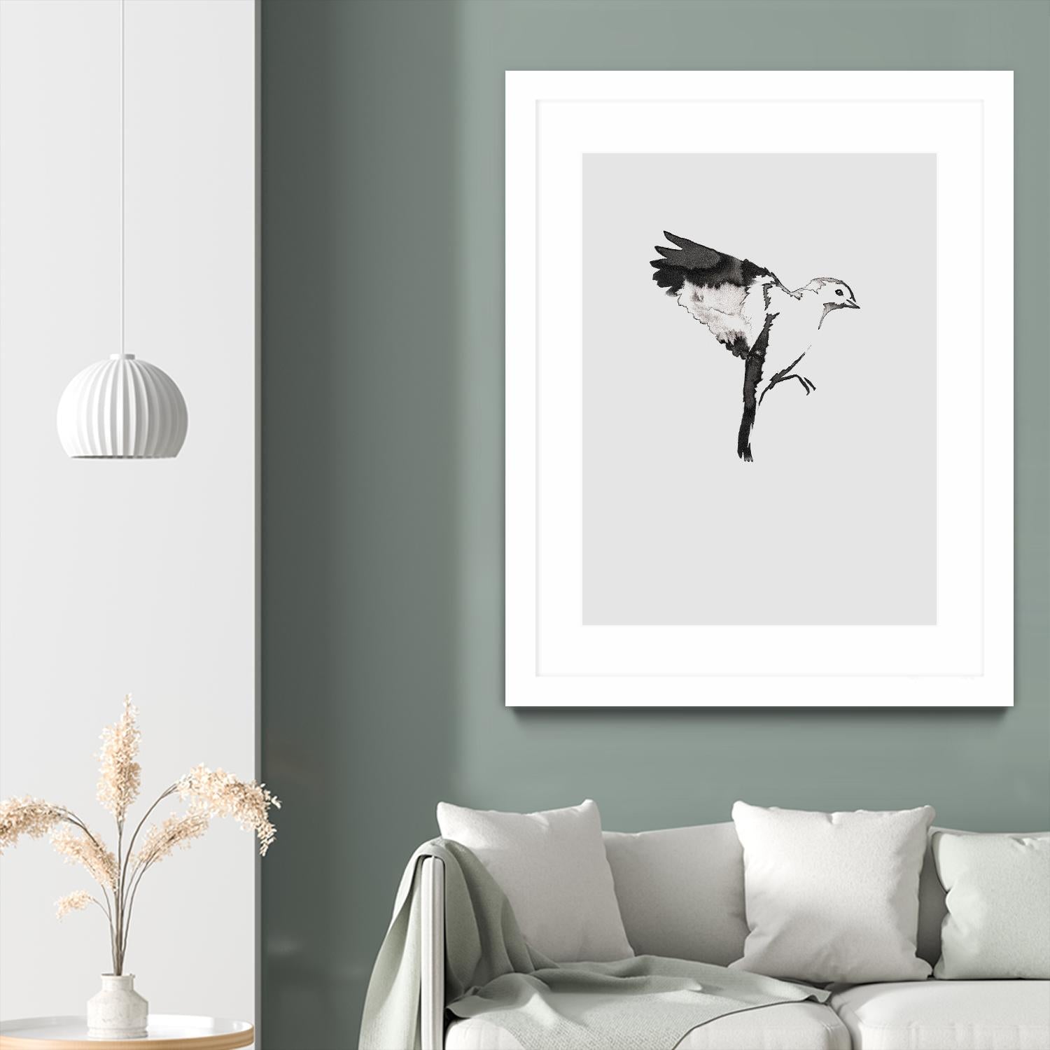 Flying Bird I by Incado on GIANT ART - multicolor animals