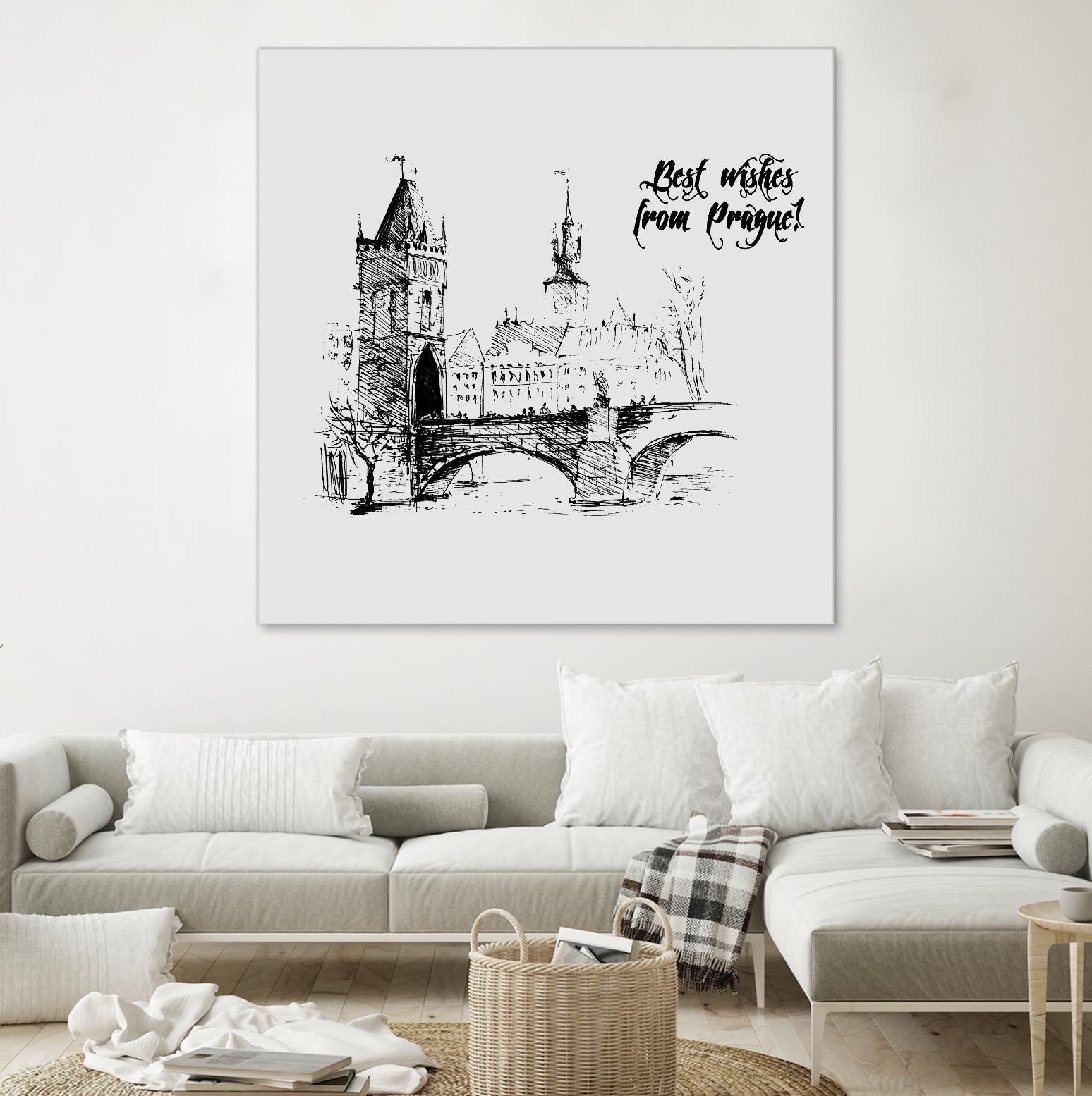 Prague by TypeLike on GIANT ART - multicolor people/places; landscapes