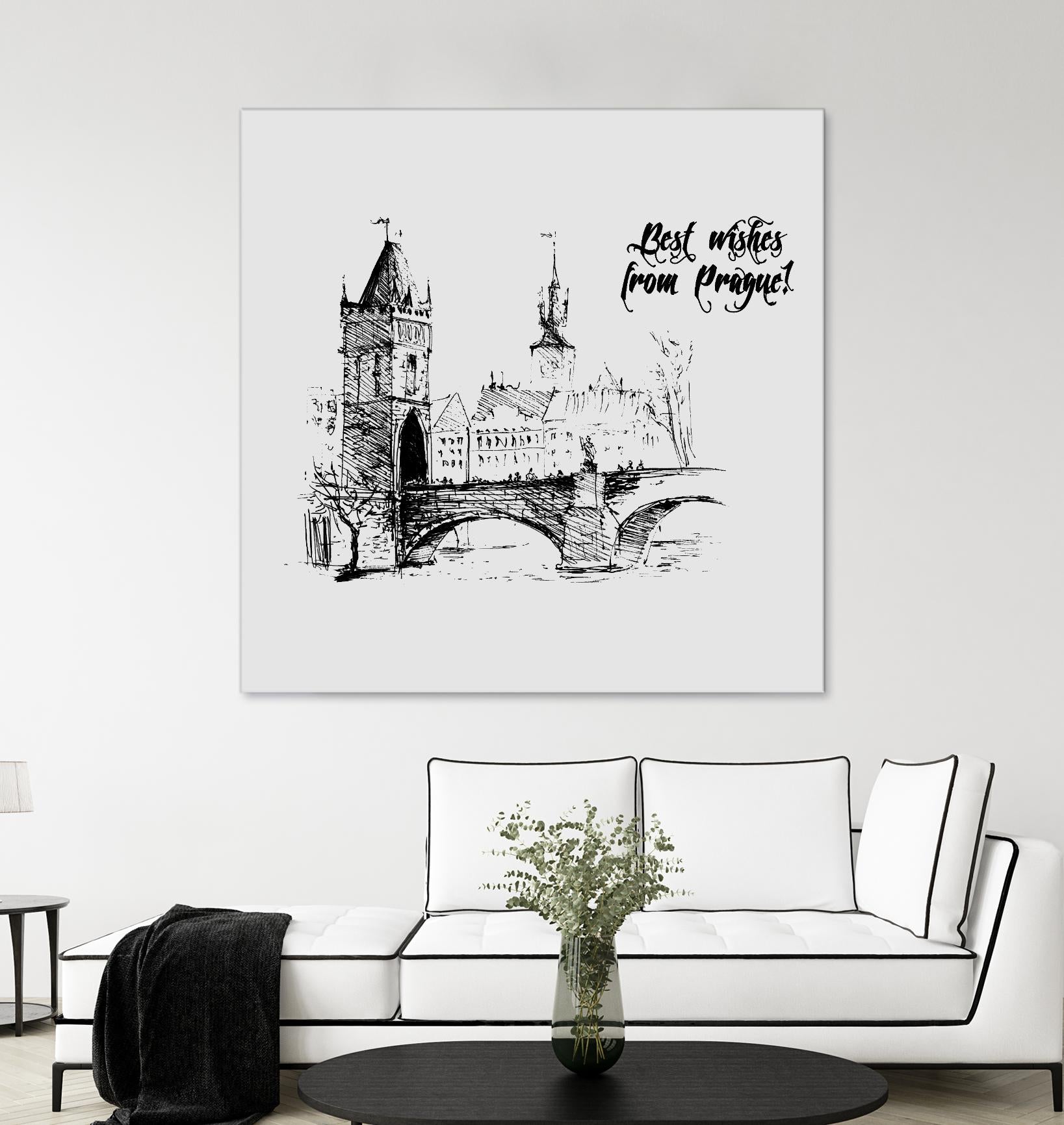 Prague by TypeLike on GIANT ART - multicolor people/places; landscapes