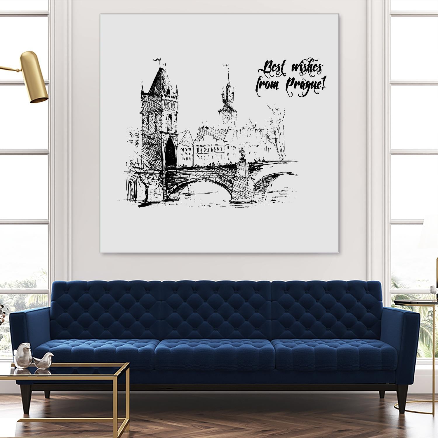 Prague by TypeLike on GIANT ART - multicolor people/places; landscapes