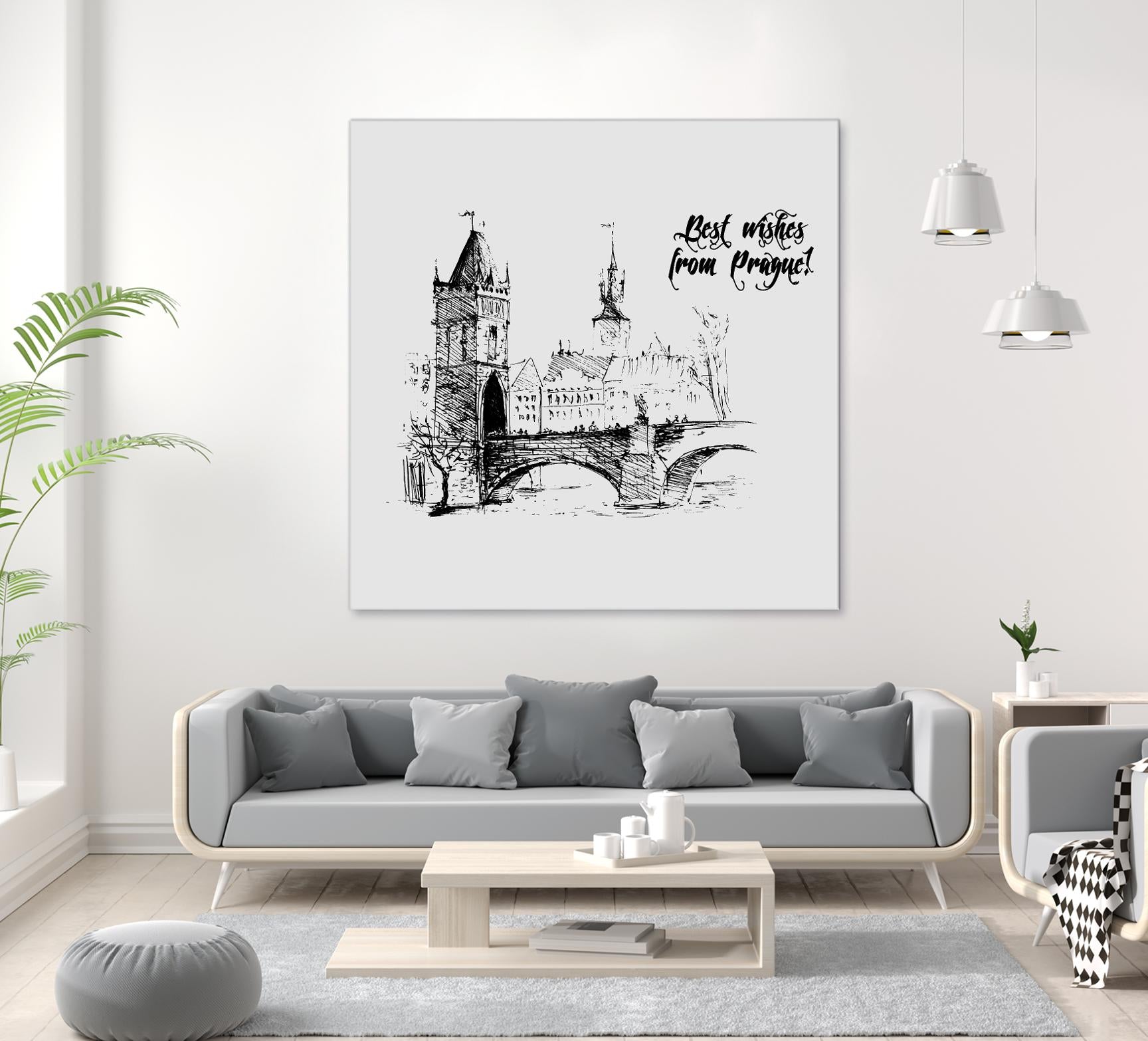 Prague by TypeLike on GIANT ART - multicolor people/places; landscapes