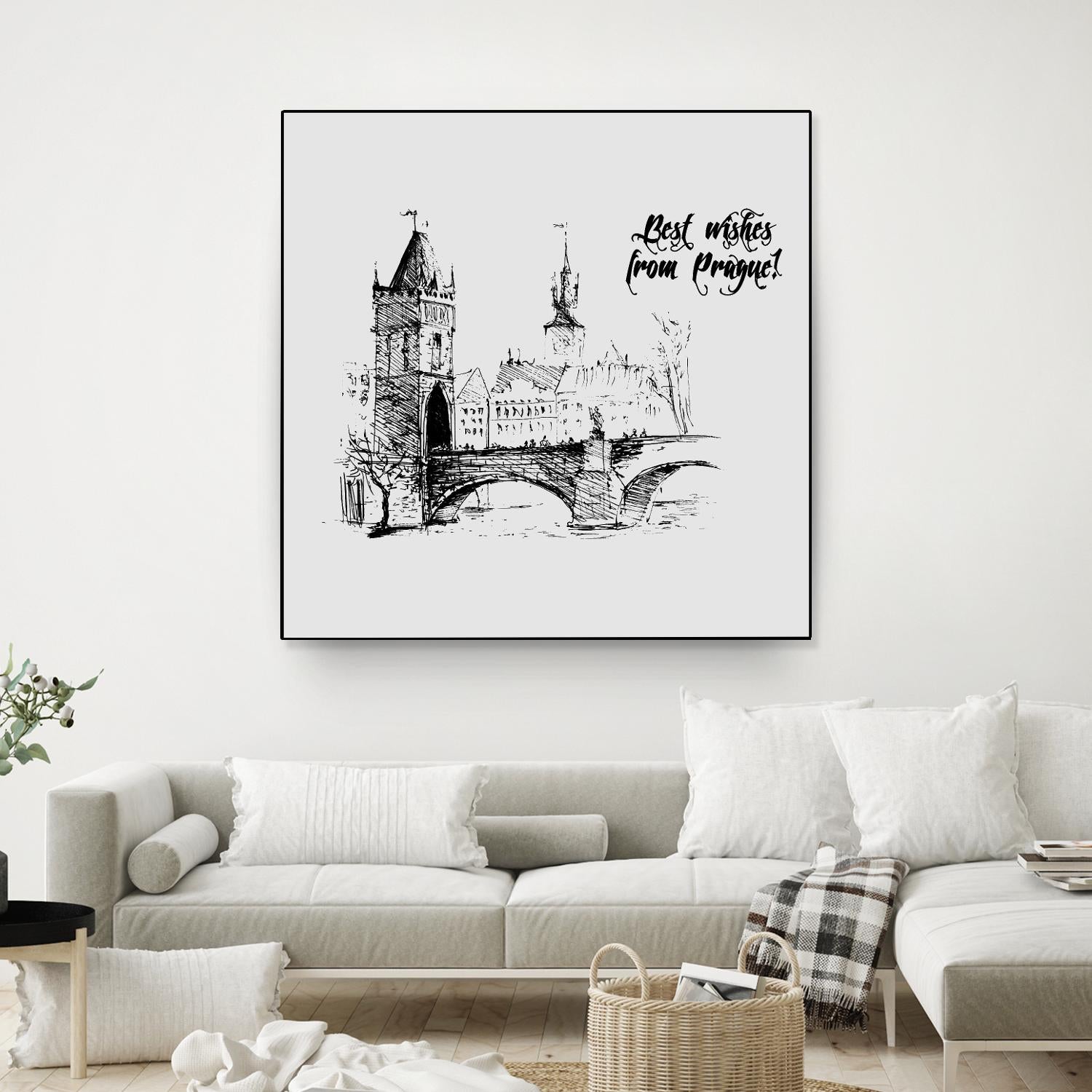 Prague by TypeLike on GIANT ART - multicolor people/places; landscapes