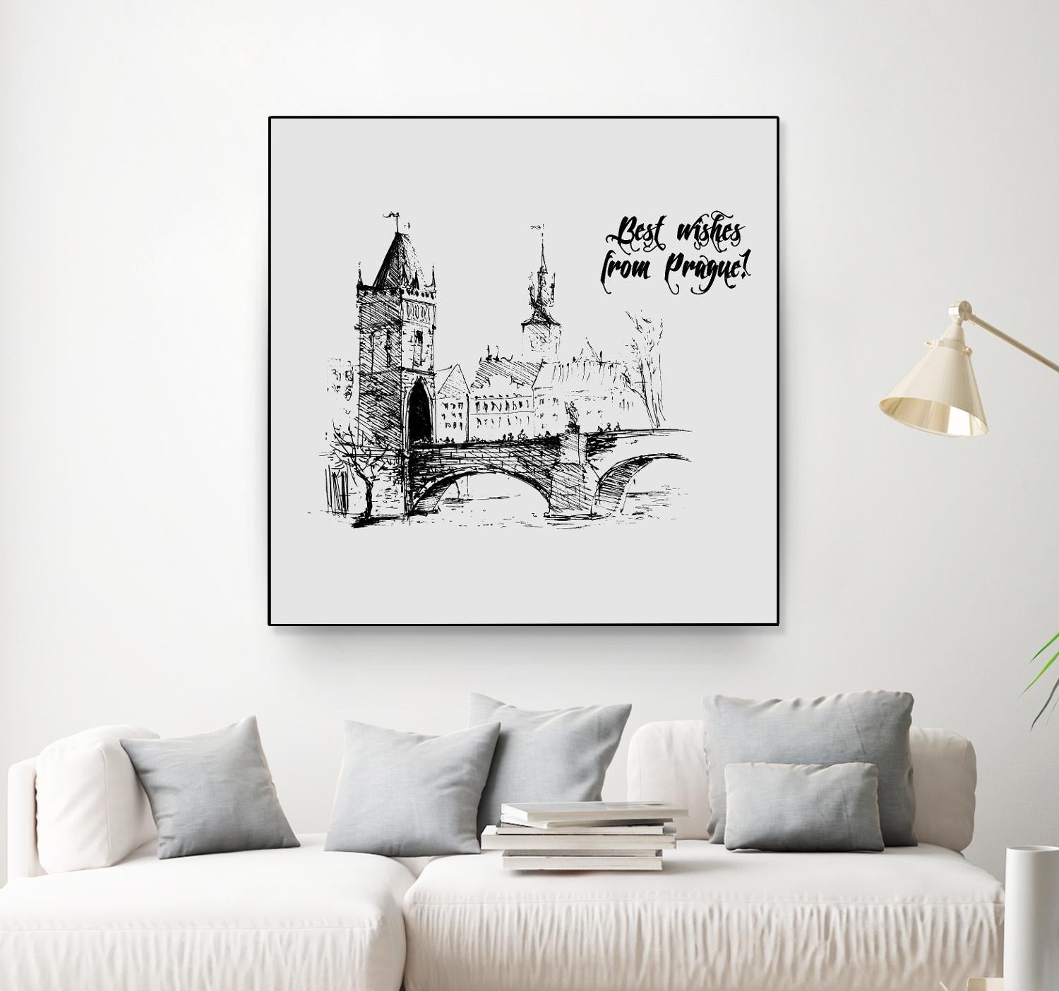 Prague by TypeLike on GIANT ART - multicolor people/places; landscapes