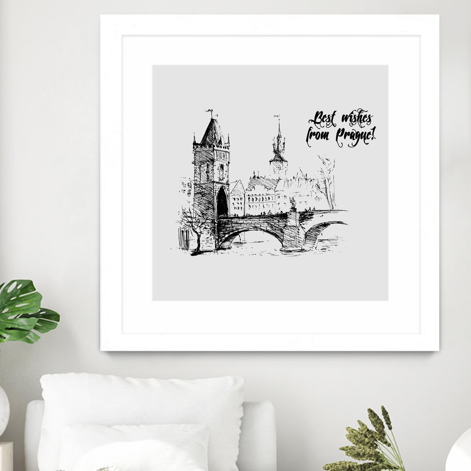 Prague by TypeLike on GIANT ART - multicolor people/places; landscapes