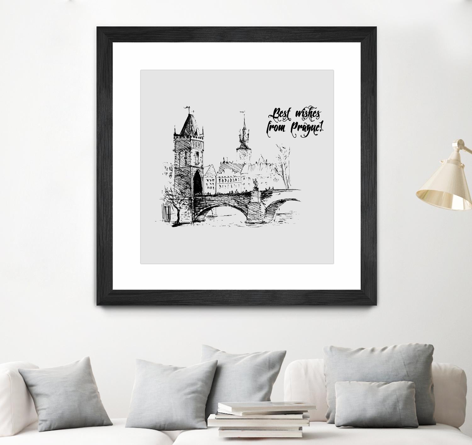 Prague by TypeLike on GIANT ART - multicolor people/places; landscapes