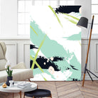 Turquoise by Incado on GIANT ART - multicolor abstracts; contemporary