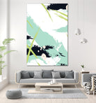 Turquoise by Incado on GIANT ART - multicolor abstracts; contemporary