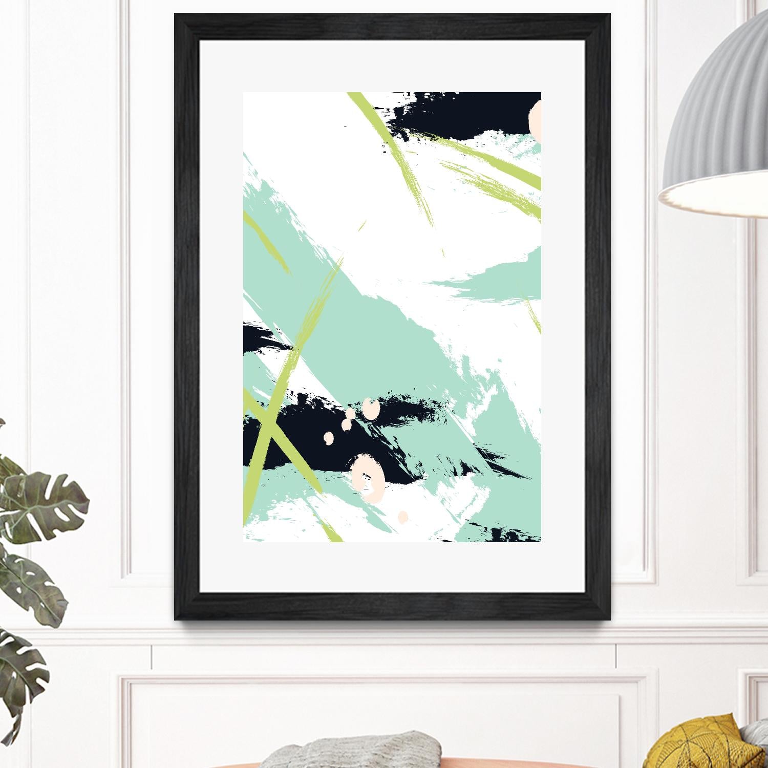 Turquoise by Incado on GIANT ART - multicolor abstracts; contemporary