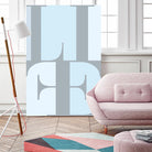 Life by TypeLike on GIANT ART - multicolor design/type; contemporary