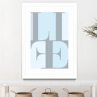 Life by TypeLike on GIANT ART - multicolor design/type; contemporary