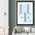 Life by TypeLike on GIANT ART - multicolor design/type; contemporary