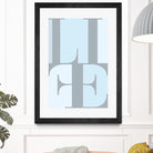 Life by TypeLike on GIANT ART - multicolor design/type; contemporary