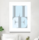 Life by TypeLike on GIANT ART - multicolor design/type; contemporary