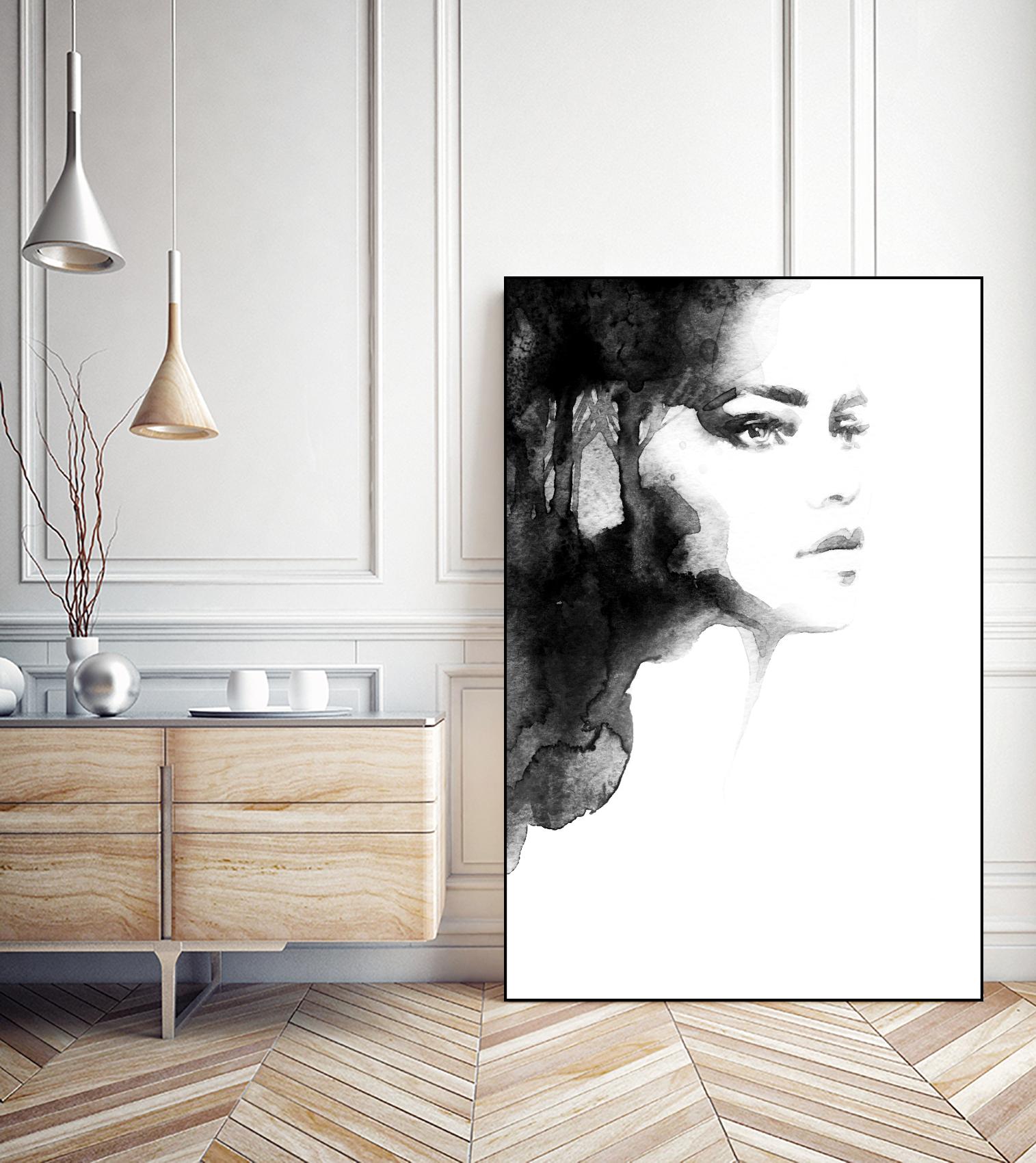 Forest Queen by Incado on GIANT ART - multicolor figurative; contemporary