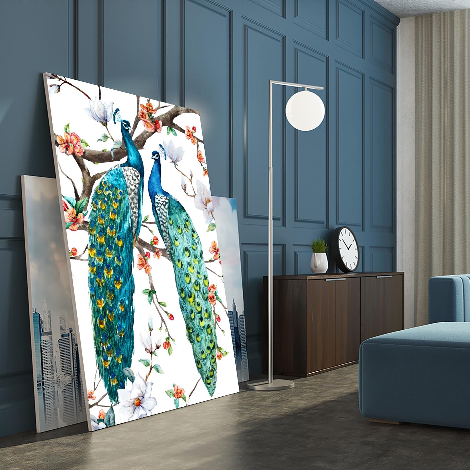 Paradis Birds I by Incado on GIANT ART - multicolor animals