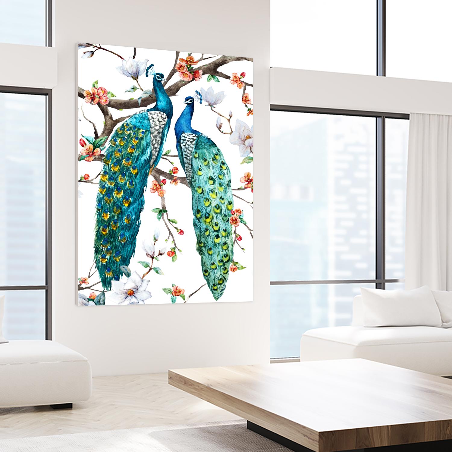 Paradis Birds I by Incado on GIANT ART - multicolor animals