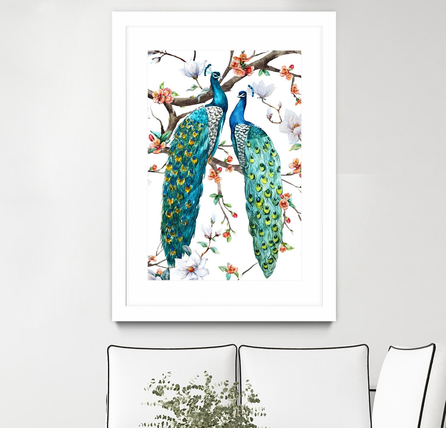 Paradis Birds I by Incado on GIANT ART - multicolor animals