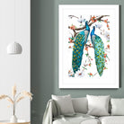 Paradis Birds I by Incado on GIANT ART - multicolor animals