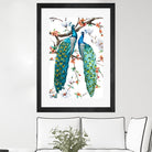 Paradis Birds I by Incado on GIANT ART - multicolor animals