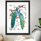 Paradis Birds I by Incado on GIANT ART - multicolor animals