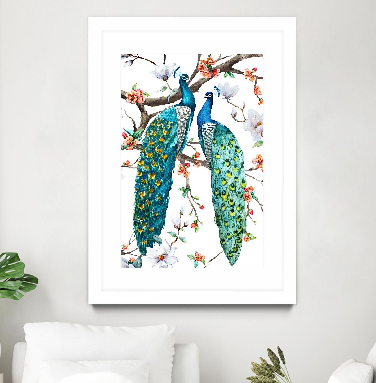 Paradis Birds I by Incado on GIANT ART - multicolor animals