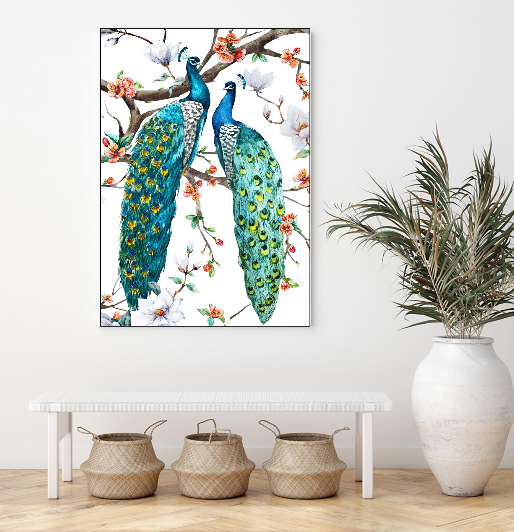 Paradis Birds I by Incado on GIANT ART - multicolor animals