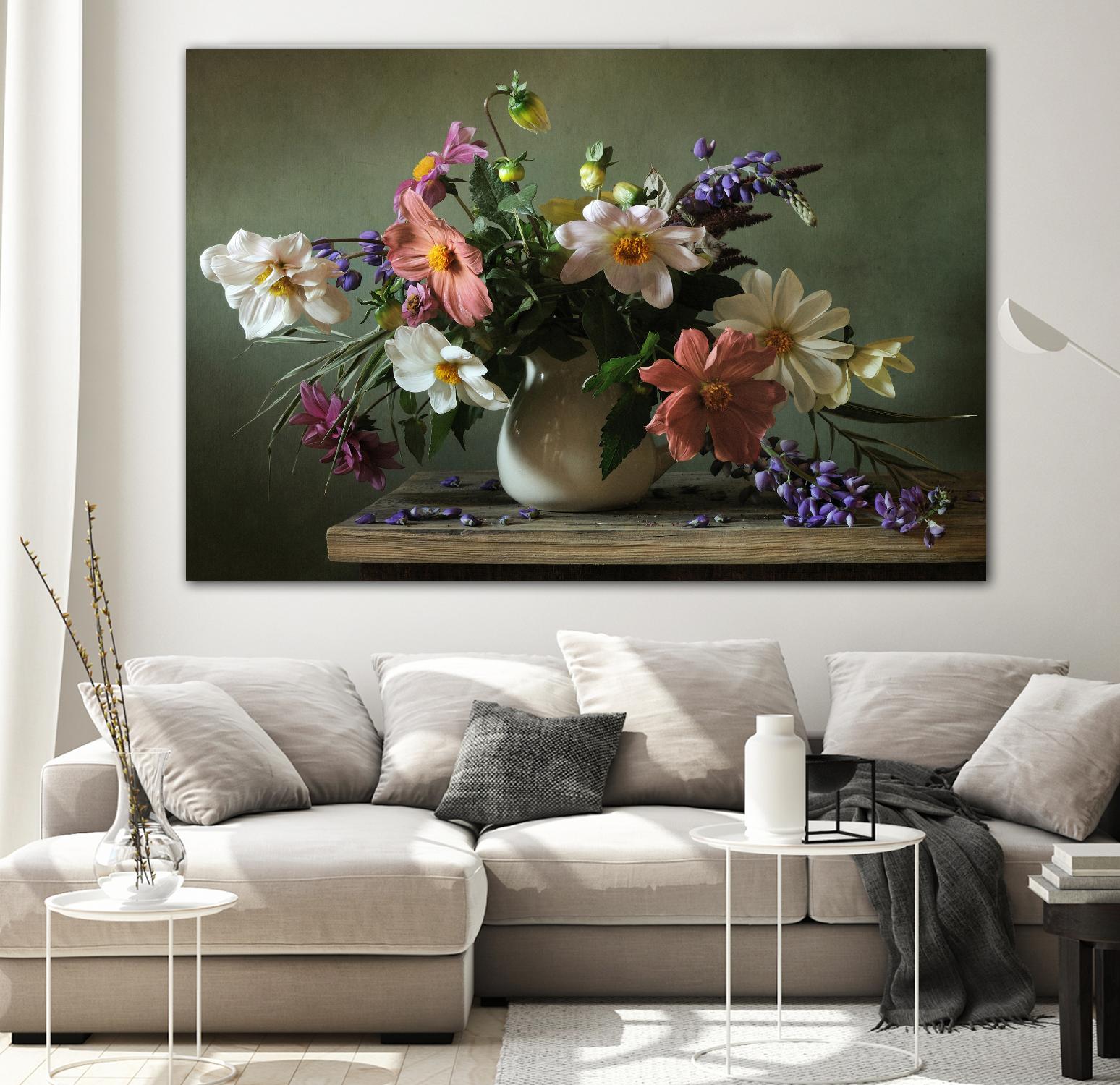 Bouquet I by PhotoINC Studio on GIANT ART - pink flowers flowers