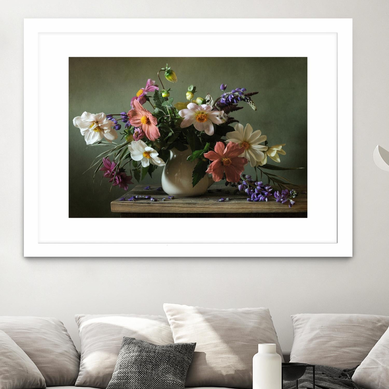 Bouquet I by PhotoINC Studio on GIANT ART - pink flowers flowers