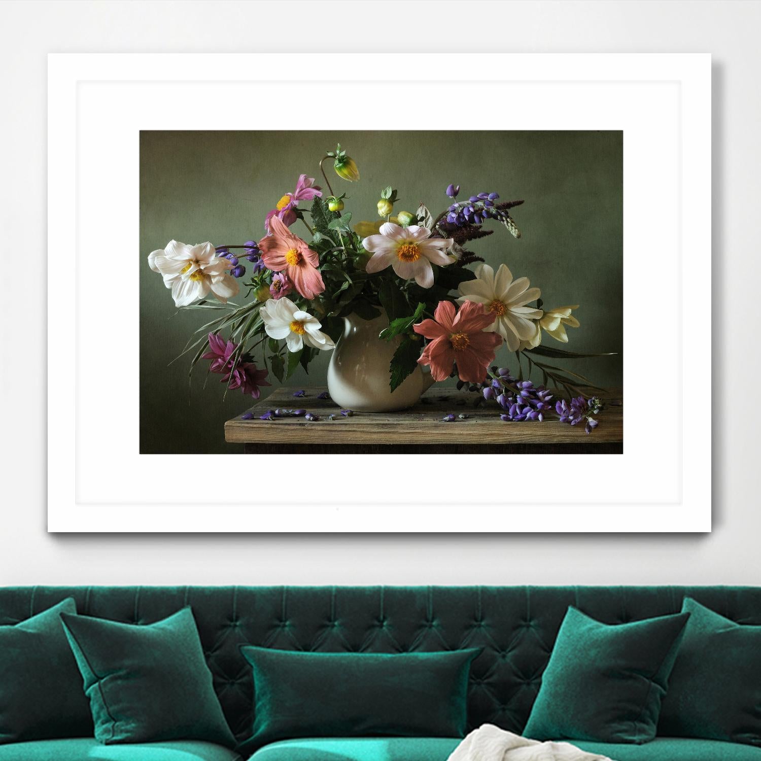 Bouquet I by PhotoINC Studio on GIANT ART - pink flowers flowers