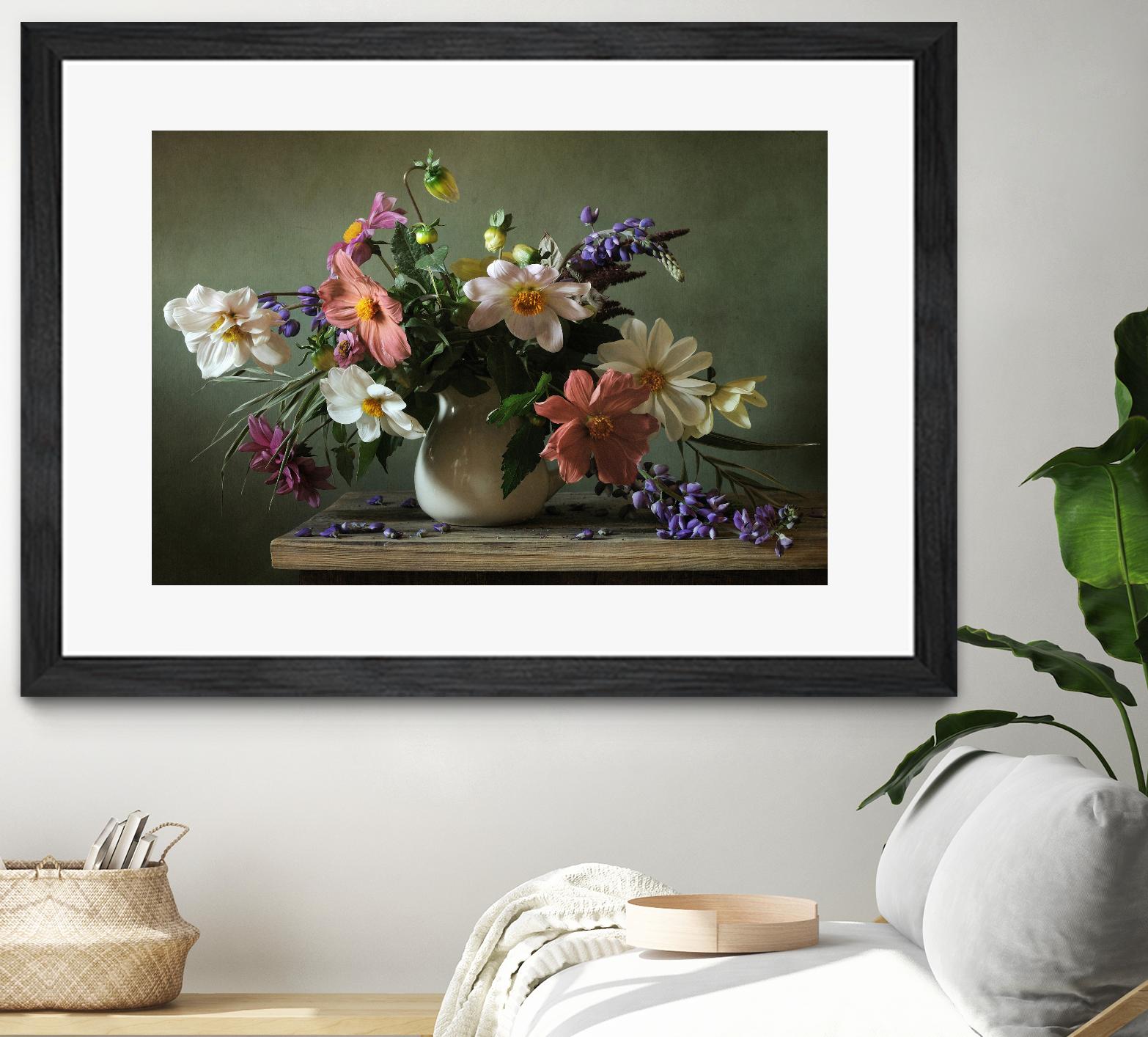 Bouquet I by PhotoINC Studio on GIANT ART - pink flowers flowers