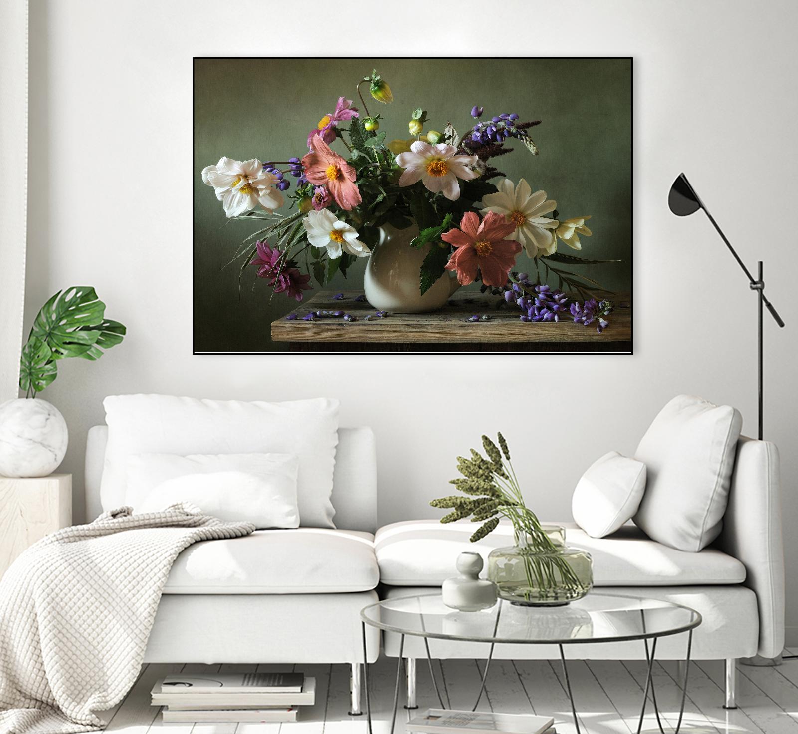 Bouquet I by PhotoINC Studio on GIANT ART - pink flowers flowers